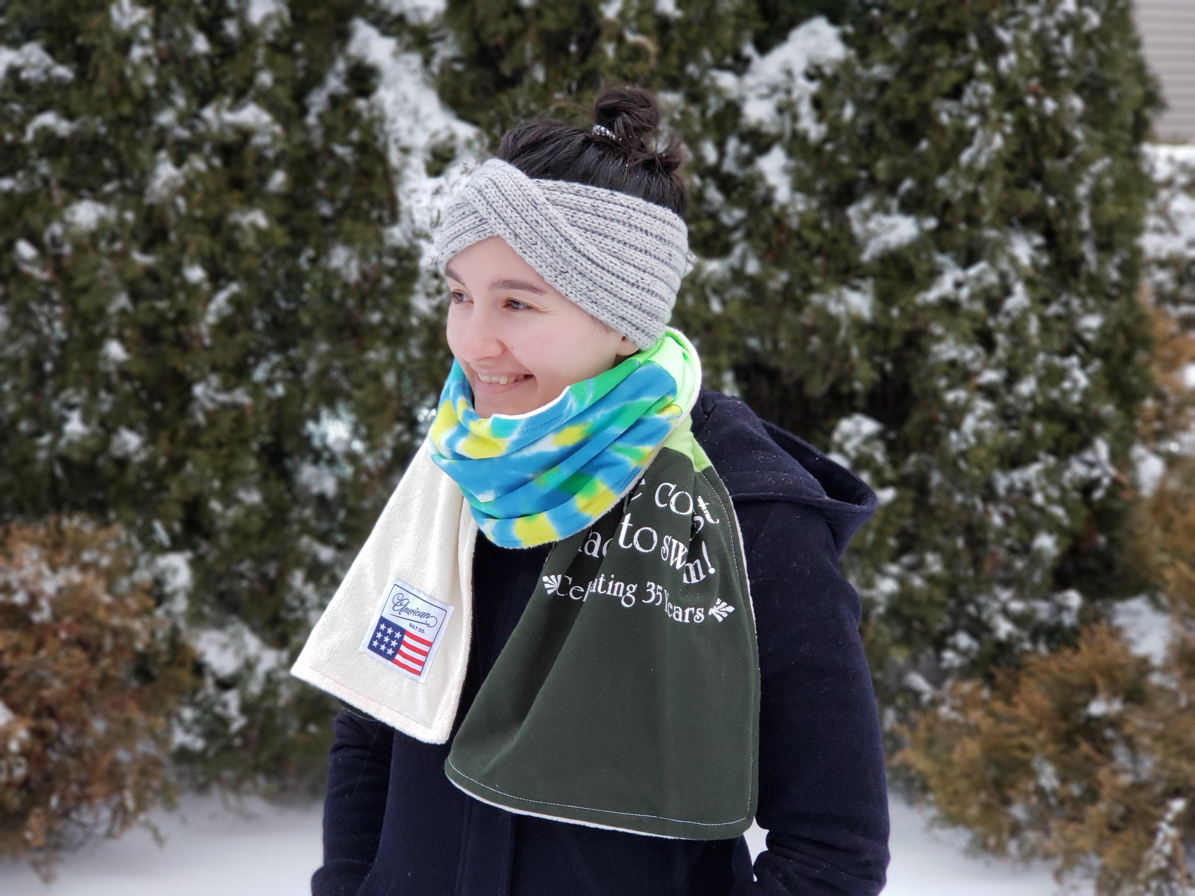 Custom shop winter scarf